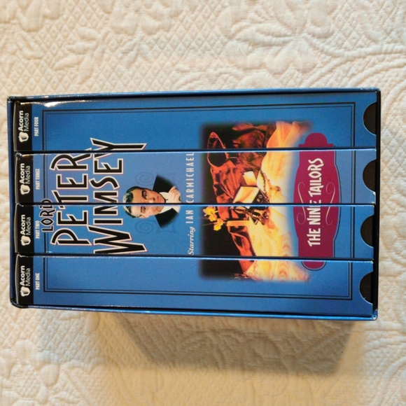 Lord Peter Wimsey The Nine Tailors 4 VHS BBC Drama Mystery 1974 Series - Picture 2 of 10